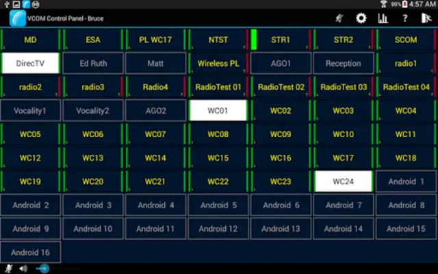 VCOM android App screenshot 1