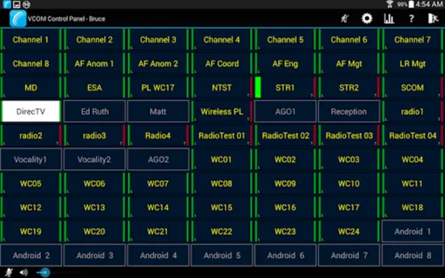 VCOM android App screenshot 2